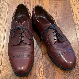 Allen Edmonds Brown Leather Oxfords